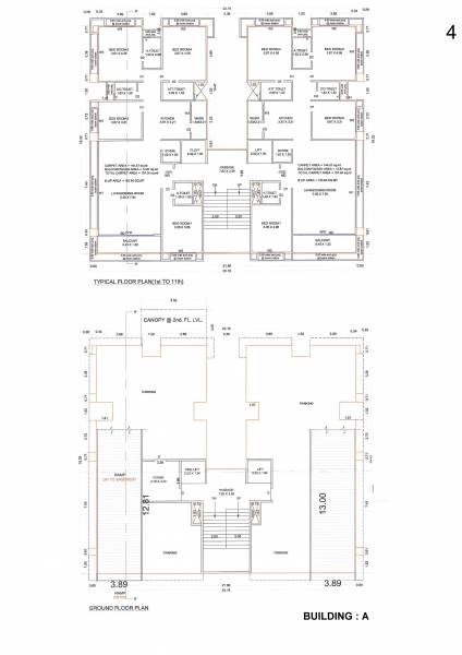  optima Block A Cluster Plan from 1st to 11th Floor