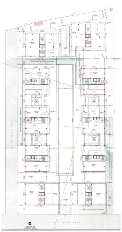 freedom towers A To J Cluster Plan for ground Floor