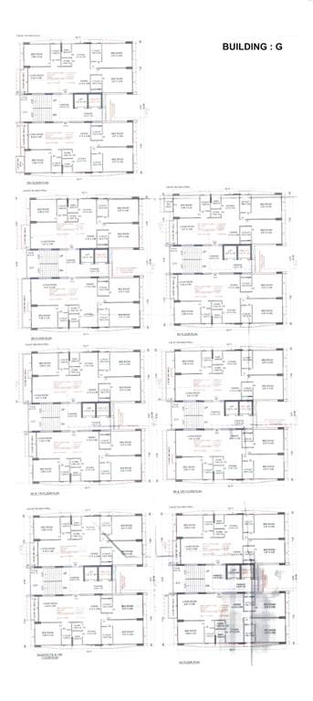 freedom towers G Cluster Plan from 1st to 13th Floor