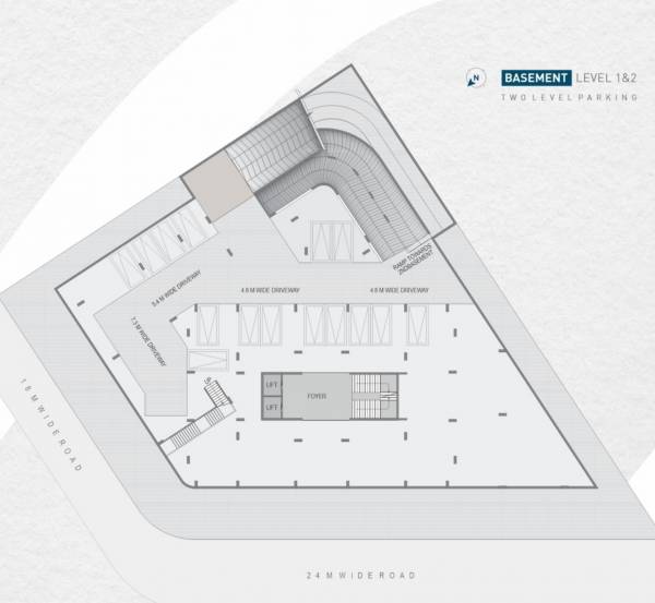  sudarshan-saket Sudarshan Saket Cluster Plan for Basement Floor