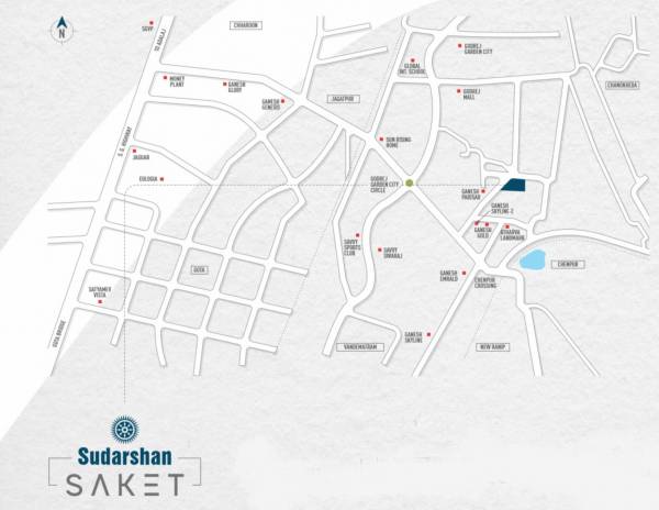  sudarshan-saket Location Plan