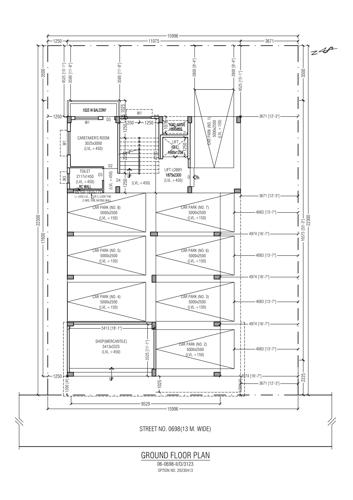  rajeshwari-cooperative Rajeshwari Cooperative Cluster Plan for ground Floor
