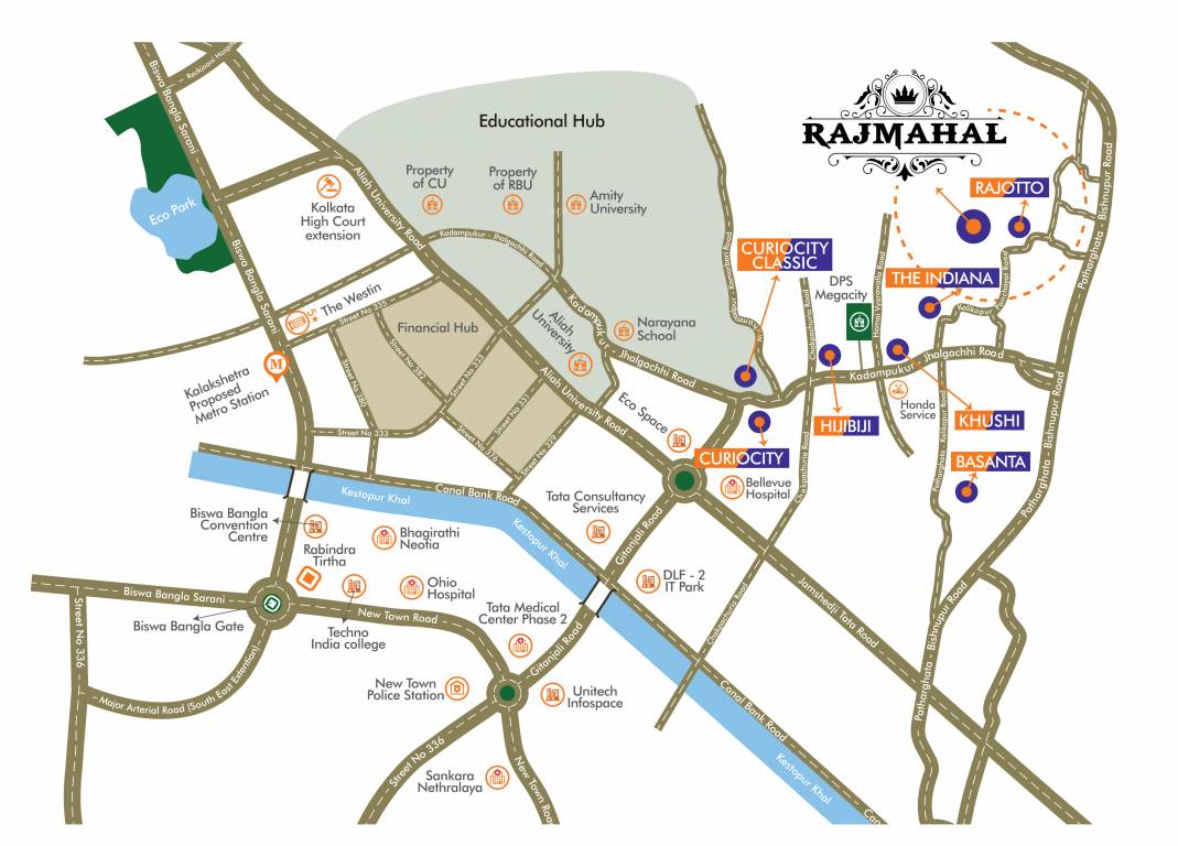  rajmahal Location Plan