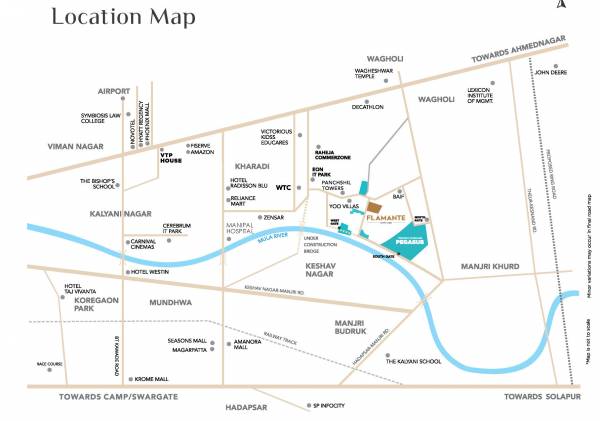 Location Plan flamante-by-vtp-luxe-phase-1 Location Plan