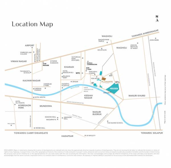 Location Plan flamante-by-vtp-luxe-phase-1 Location Plan