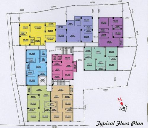  om-sai-residence Project Quality Score (PQS) (All the projects which have been worked by Upgrade User) Cluster Plan