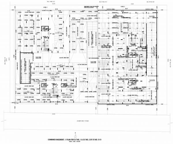  shivay-lavis B Baasement 1 Cluster Plan