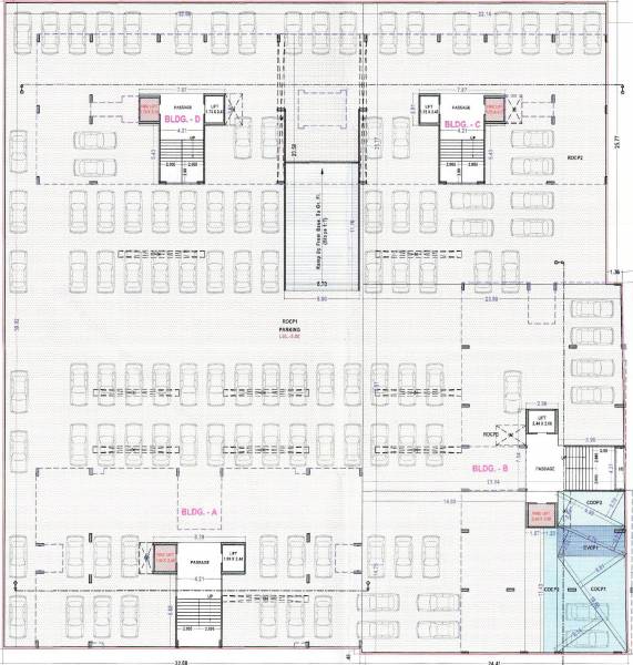  prestige-morar Block A,B,C And D Cluster Plan For Basement Two
