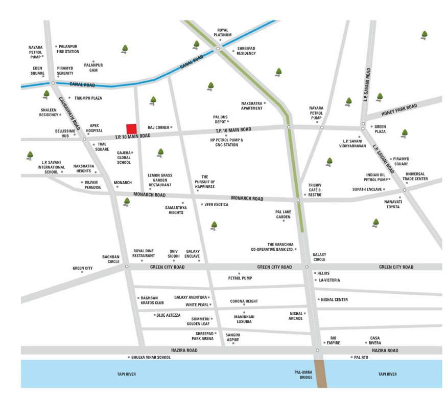 prestige morar Location Plan