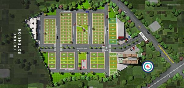  konark-sun-city-p1 Layout Plan
