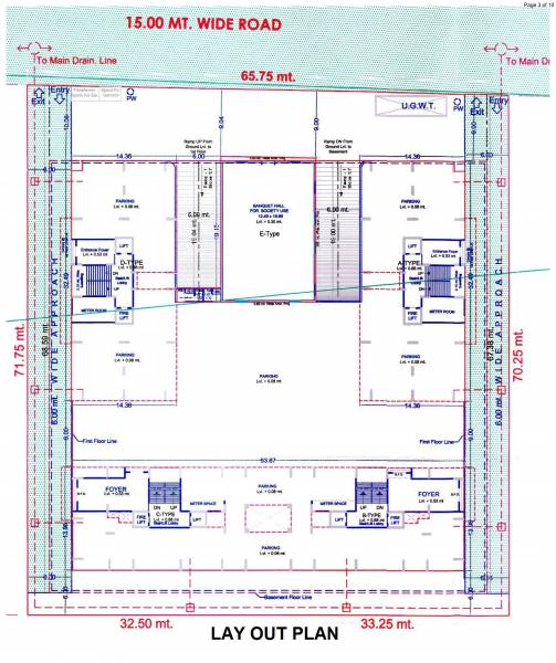  hills Layout Plan