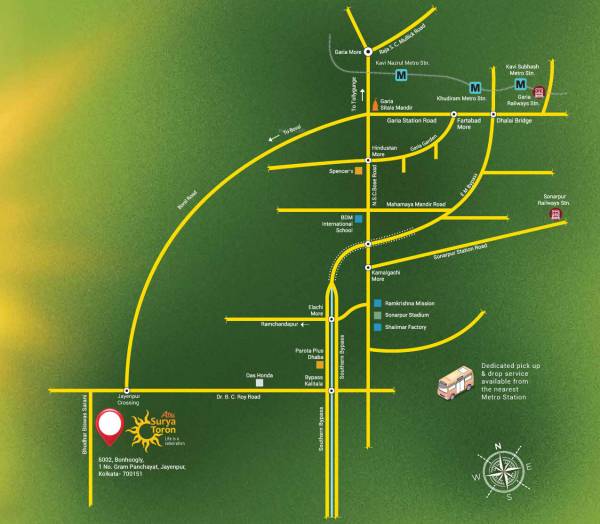  surya-toron Location Plan