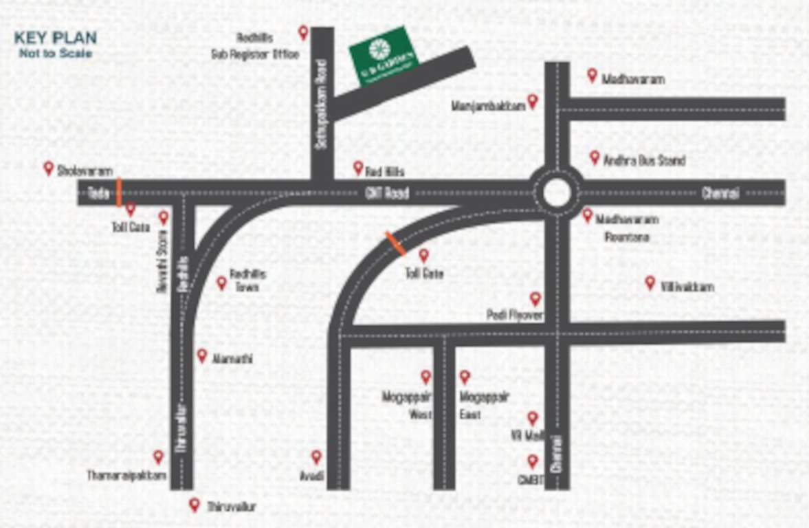  gr garden  Location Plan