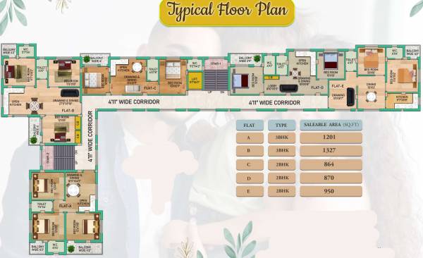  dgp-sweet-home DGP Sweet Home Typical Cluster Plan