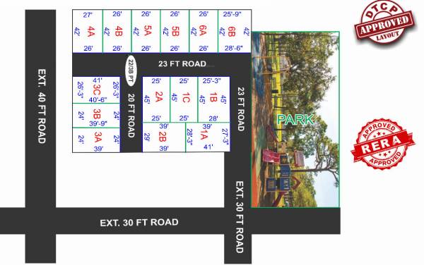  dream-city Layout Plan