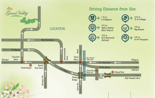  atri-green-valley Location Plan