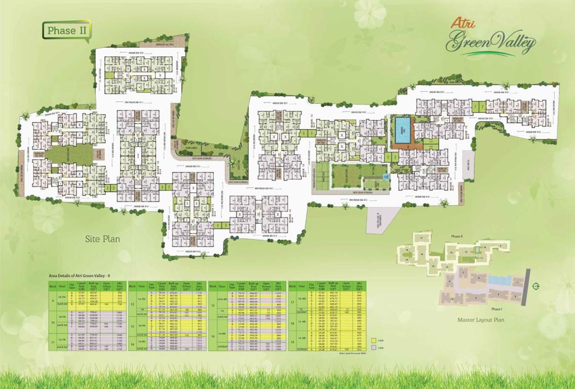  atri green valley Master Plan