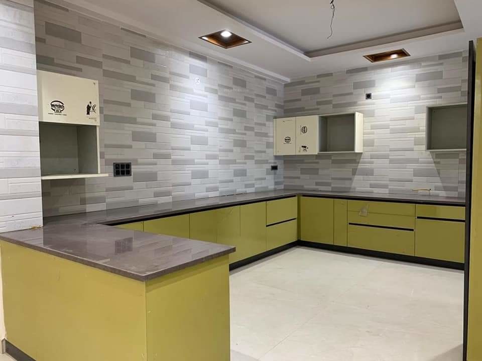  ghar diamond floors 3200 sq ft Kitchen