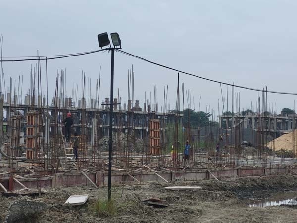 gardenium rajarhat Gardenium Construction Status Dec 24