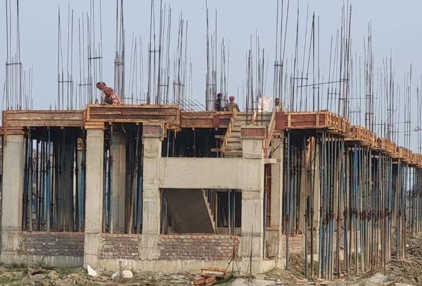 gardenium rajarhat Gardenium Construction Status Jan 25