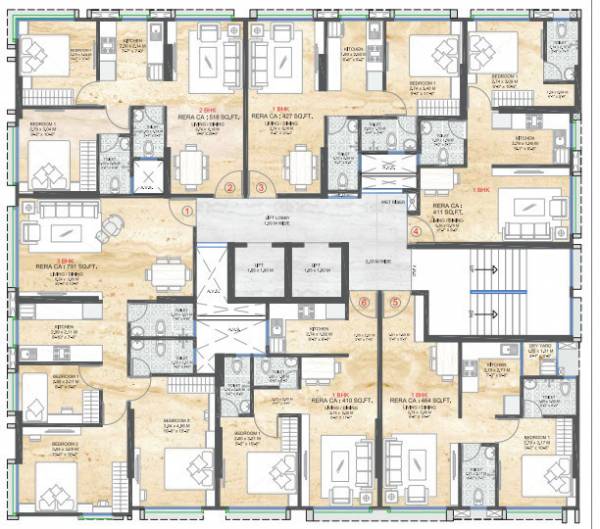  sayba-elegant SAYBA ELEGANT Cluster Plan