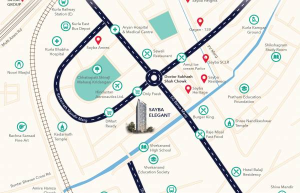  sayba-elegant Location Plan