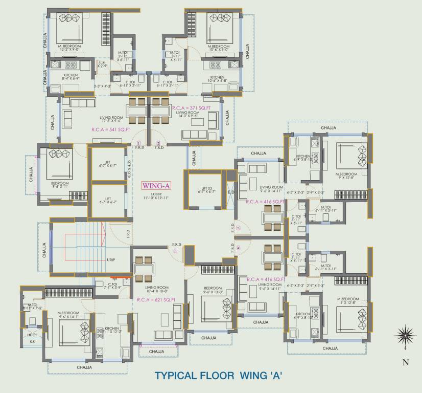  eastern groves phase 2 Eastern Groves Wing A Cluster Plan