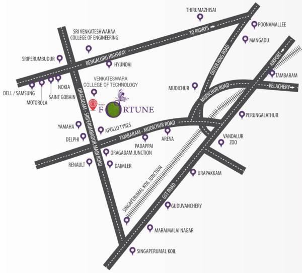  fortune Location Plan