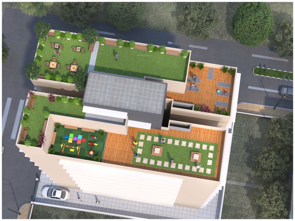  kasturi milan Terrace Garden