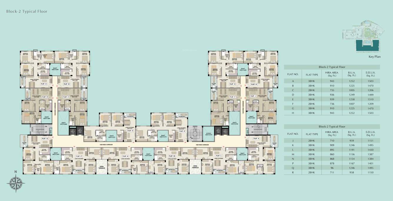  ashiyana heights Block B Cluster Plan