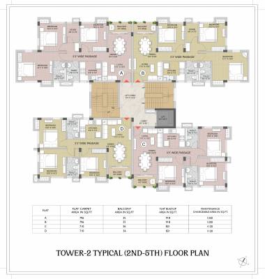  laa-proxima Tower 2 Cluster Plan