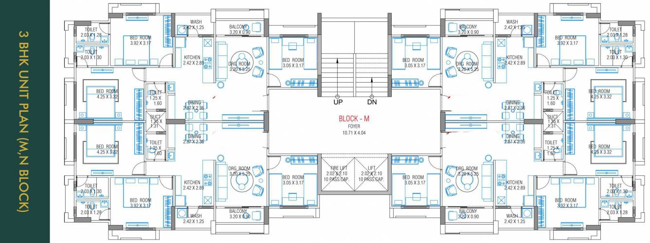  kingston M And N Typical Cluster Plan
