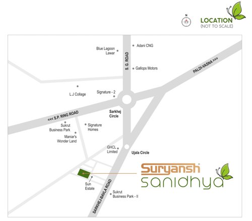  suryansh-sanidhya-shivalaya Location Plan