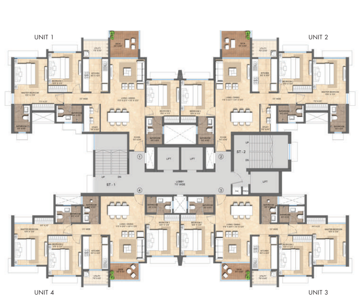 bella vita Cluster Plan