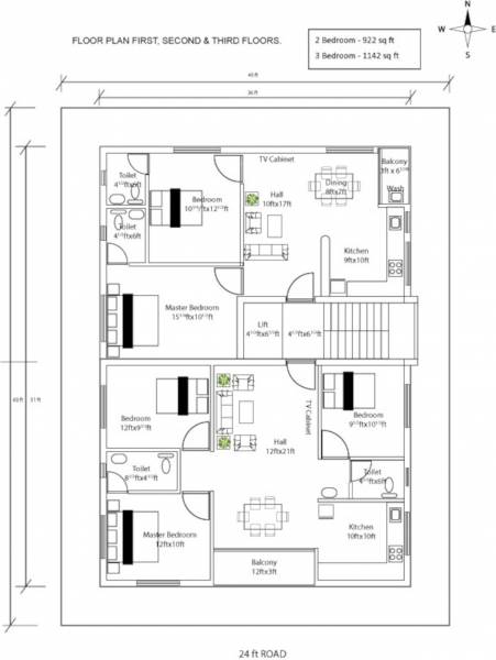  cj CJ Cluster Plan from 1st to 3rd Floor