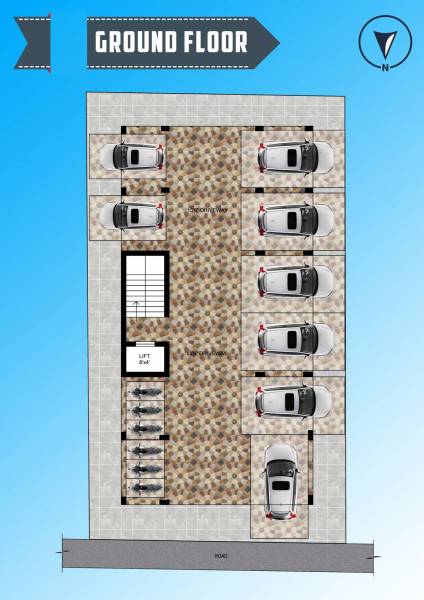  elite Elite Cround Floor Cluster Plan