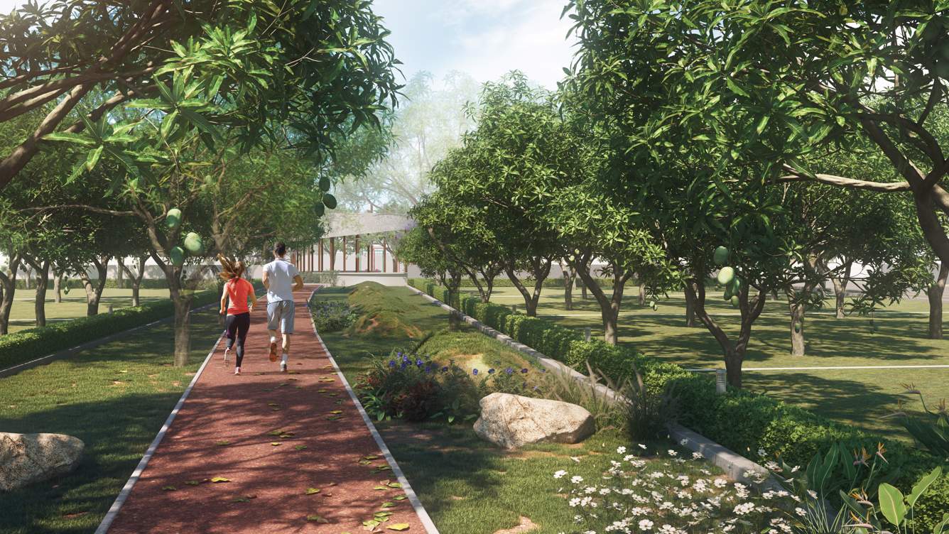 emerald the estate Cycling & Jogging Track