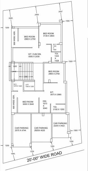  sampurna Sampurna Ground Cluster Plan