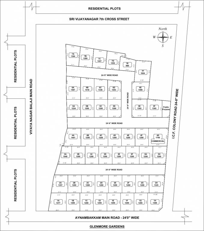  glenmore gardens Layout Plan