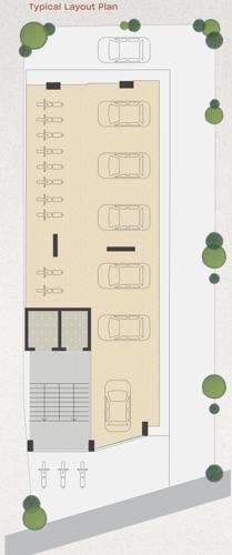  chandraraj-apartments Chandraraj Apartments Ground Cluster Plan