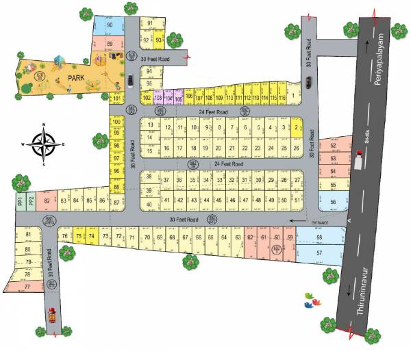 gp-homes-aishwarya-garden Layout Plan