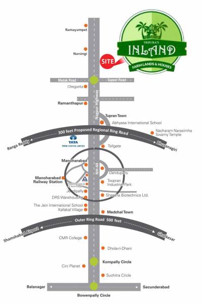  inlands Location Plan