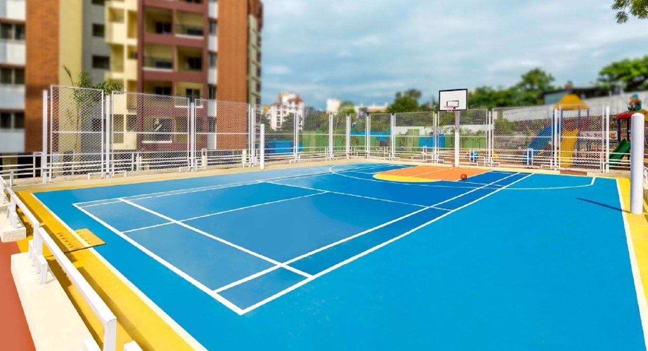  county phase iv wing h Basketball Court