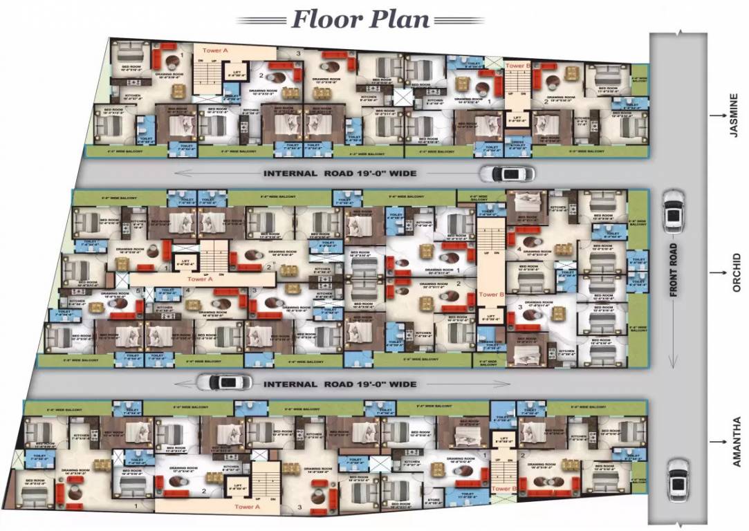 antalya heights phase 2 Cluster Plan