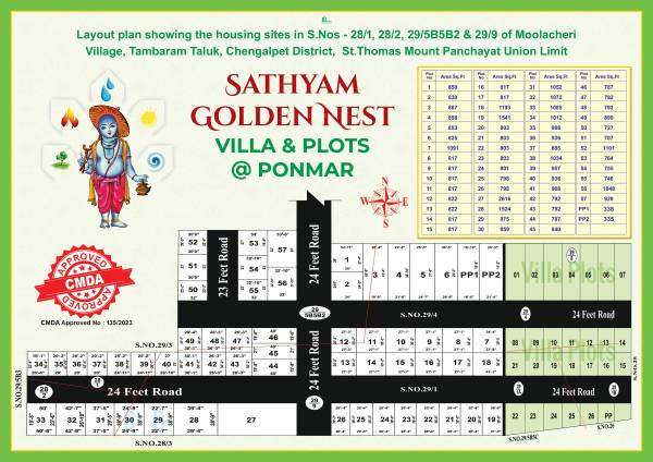  sathyam-golden-nest Layout Plan