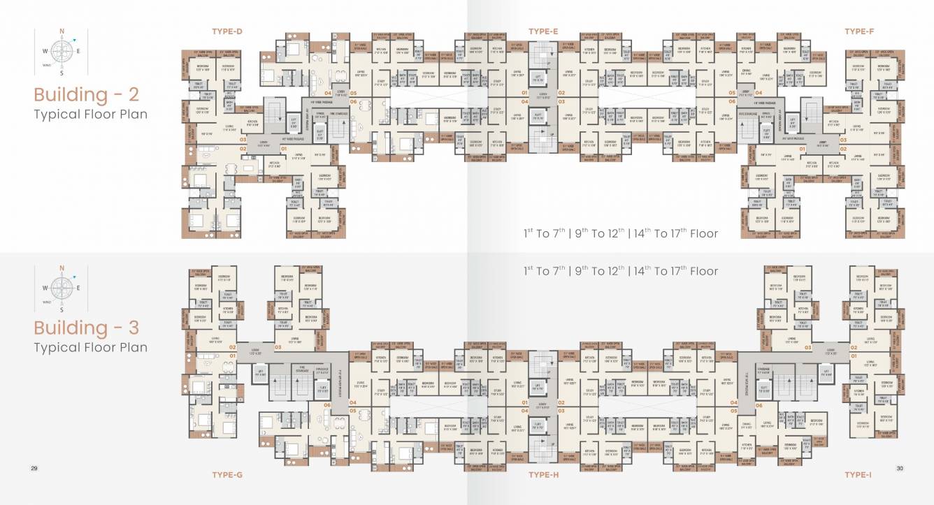  anand kuber complex phase 2 Building No 2 Type D E F Cluster Plan