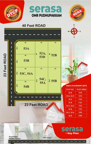  serasa-pudupakkam Layout Plan