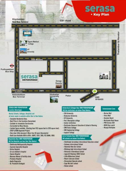 serasa-pudupakkam Location Plan