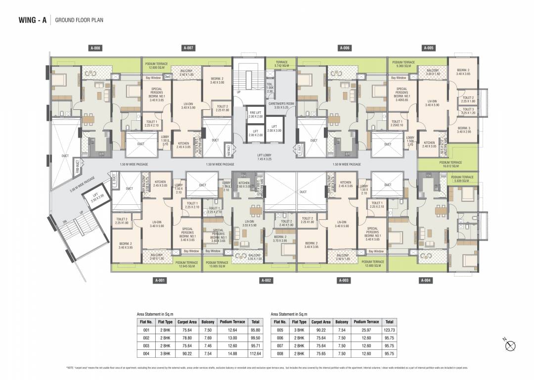  swaniketan Wing A Cluster Plan