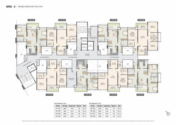  swaniketan Wing A Cluster Plan